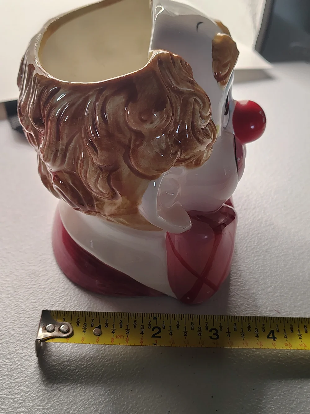 Rare Vintage Napco Clown Planter/Head Vase